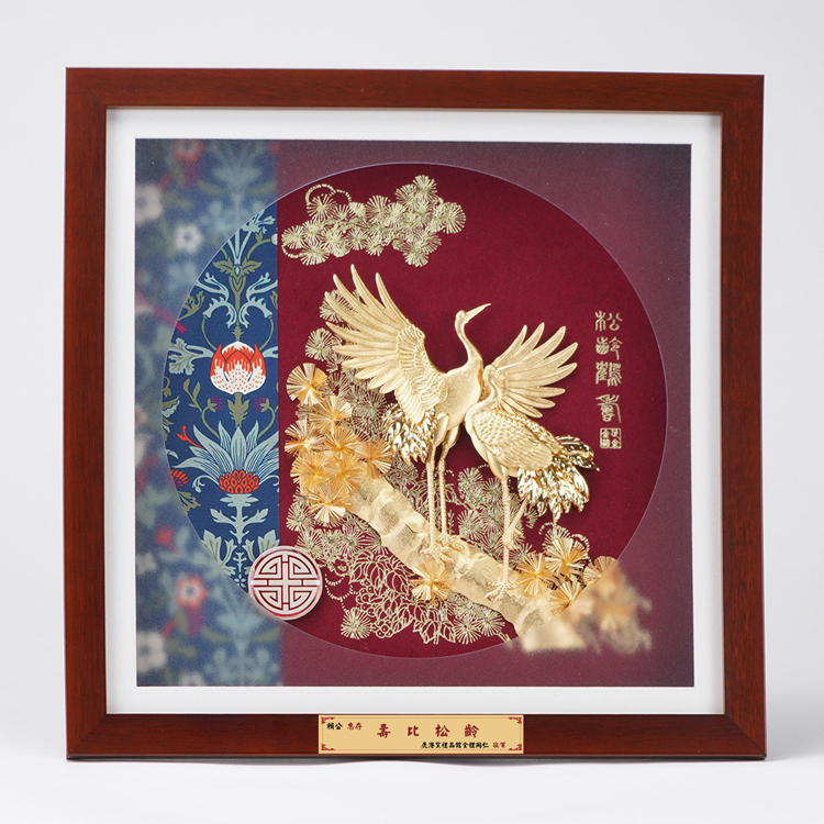 鹿港窯禮品館│松齡鶴壽│長輩祝壽│新居落成│退休祝賀禮品│客製化禮物