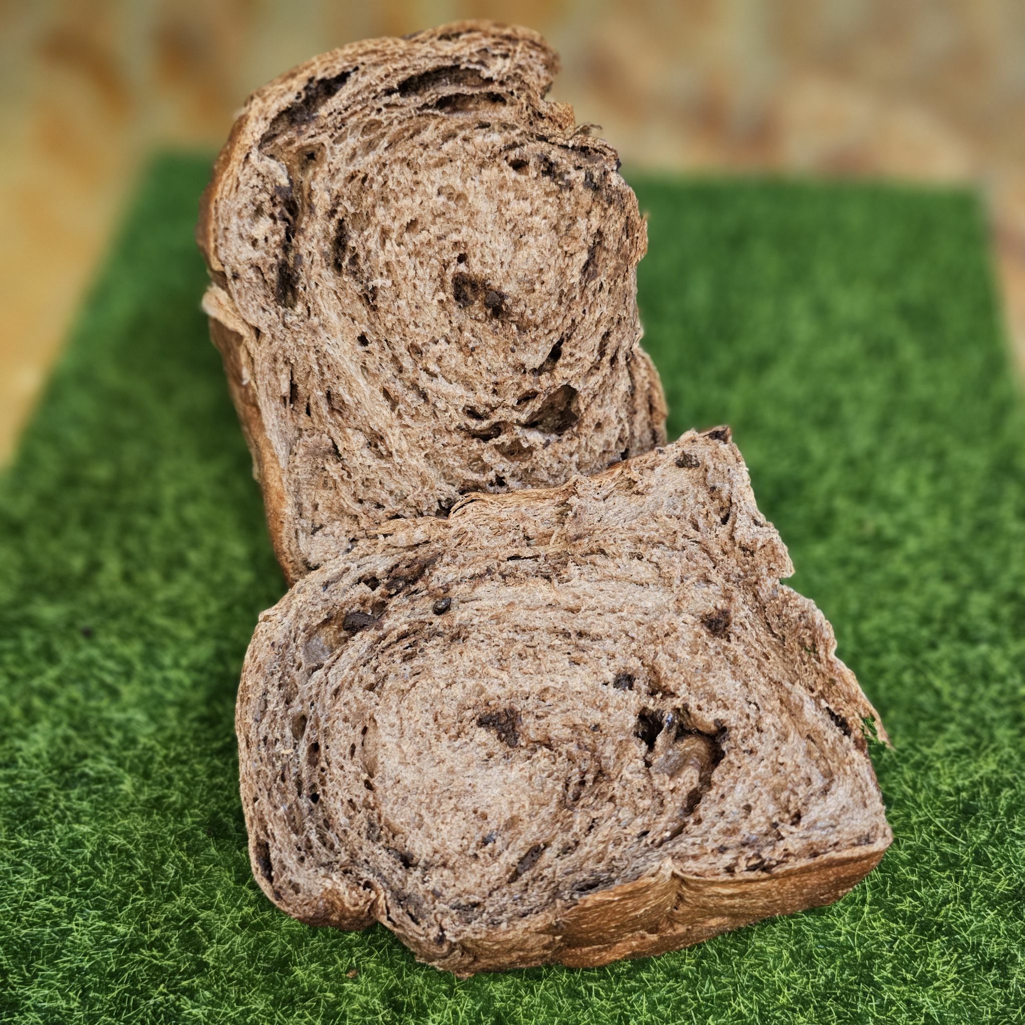 克菲爾法芙娜可可生吐司