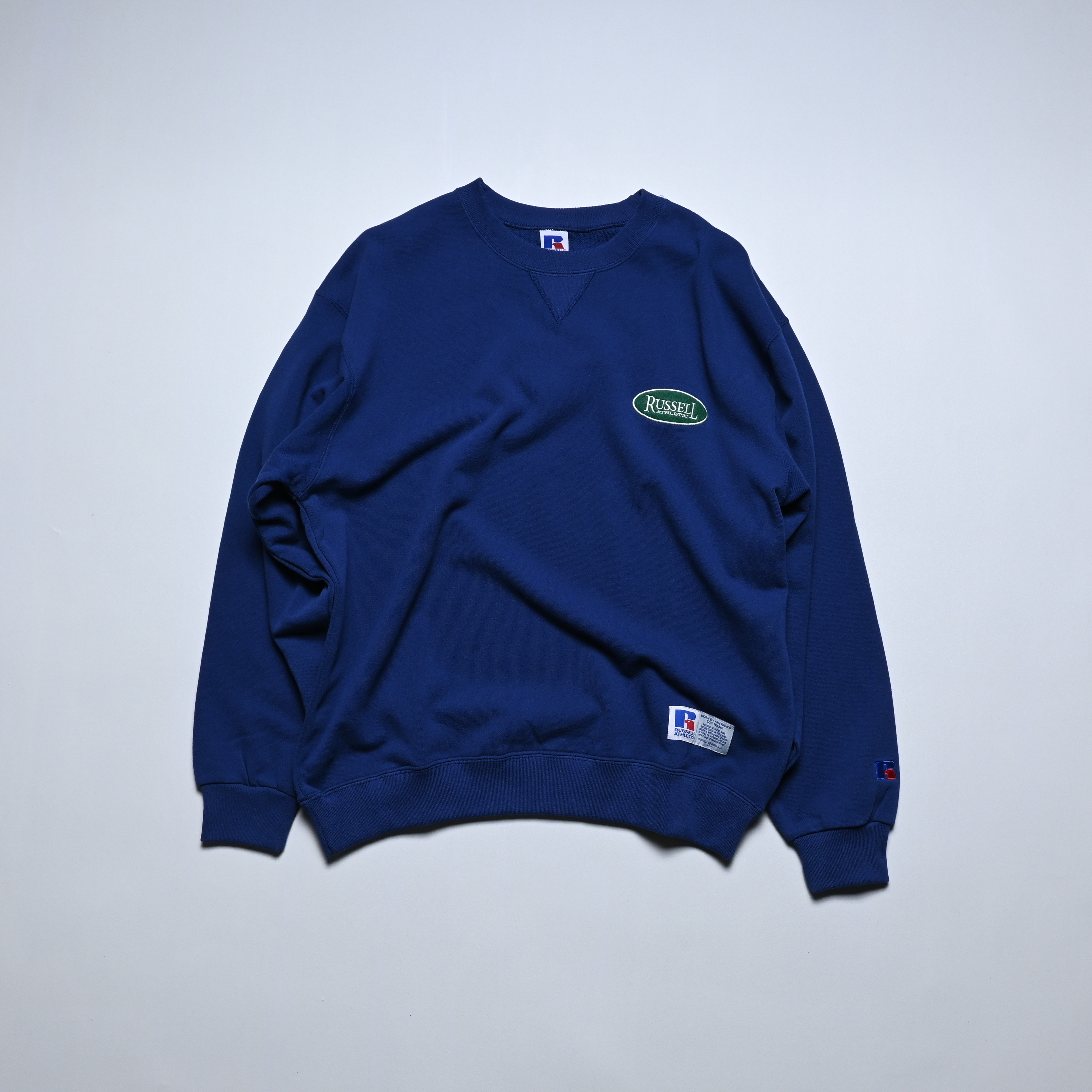 Russell Athletic JP Sweat Chest Logo Patch Crew