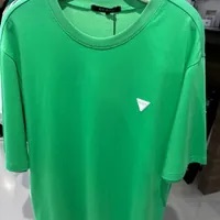 [S] GUESS COMMON SIMPLE LOGO SEMI OVERFIT HEAVY WEIGHT SHORT SLEEVE T-SHIRT,GREEN, MN2K9466-GEN (SGU520)