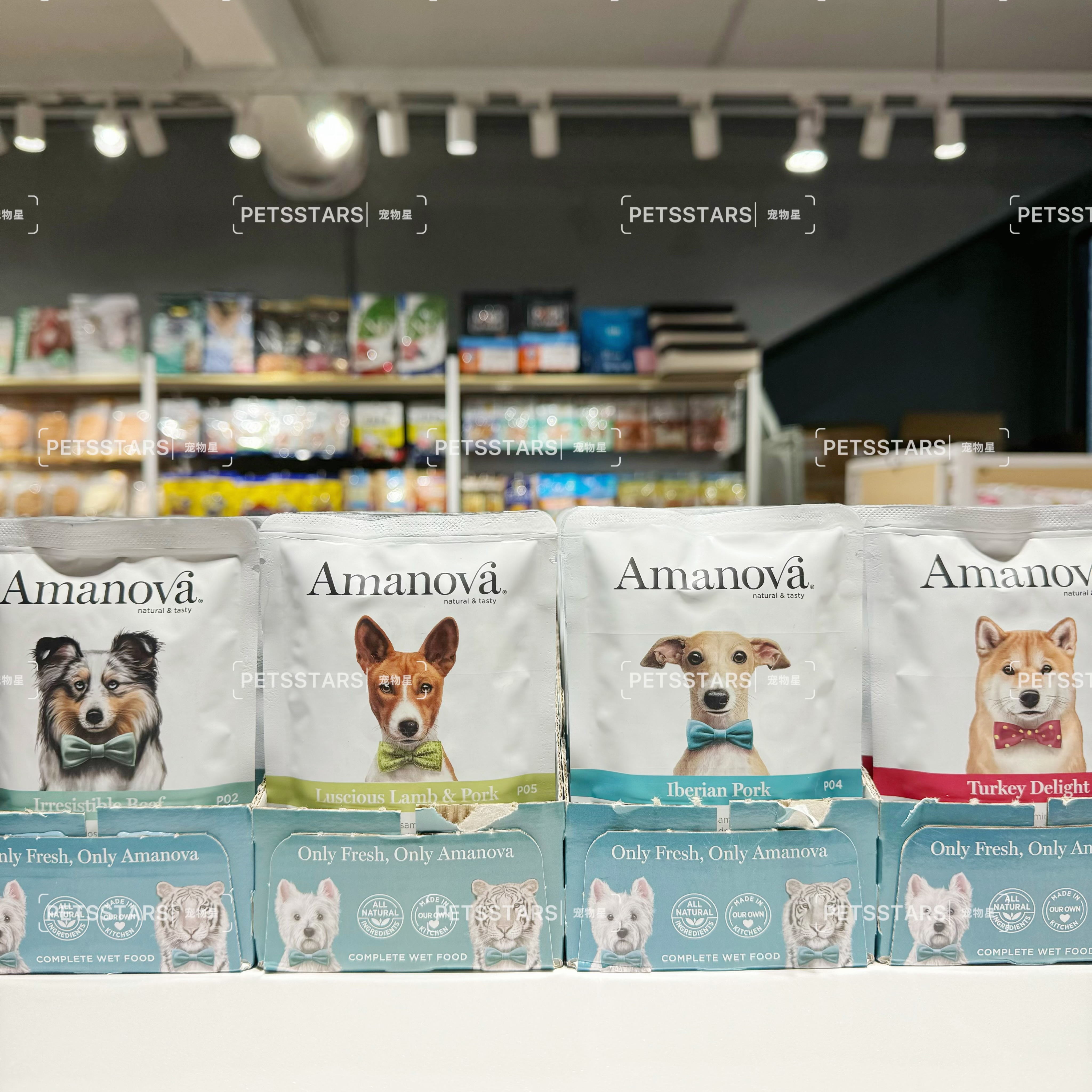 AMANOVA GRAIN FREE COMPLETE DOG FOOD 100g