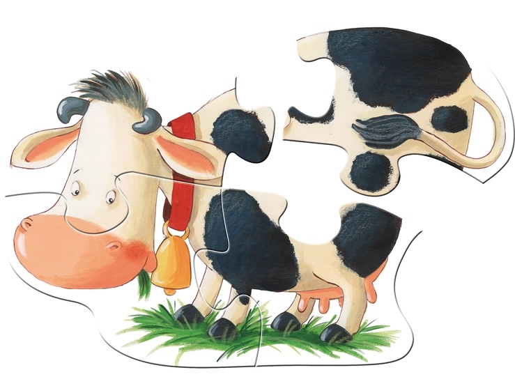 動手玩拼圖：農場動物大集合(HABA德國桌遊-Bauernhof )