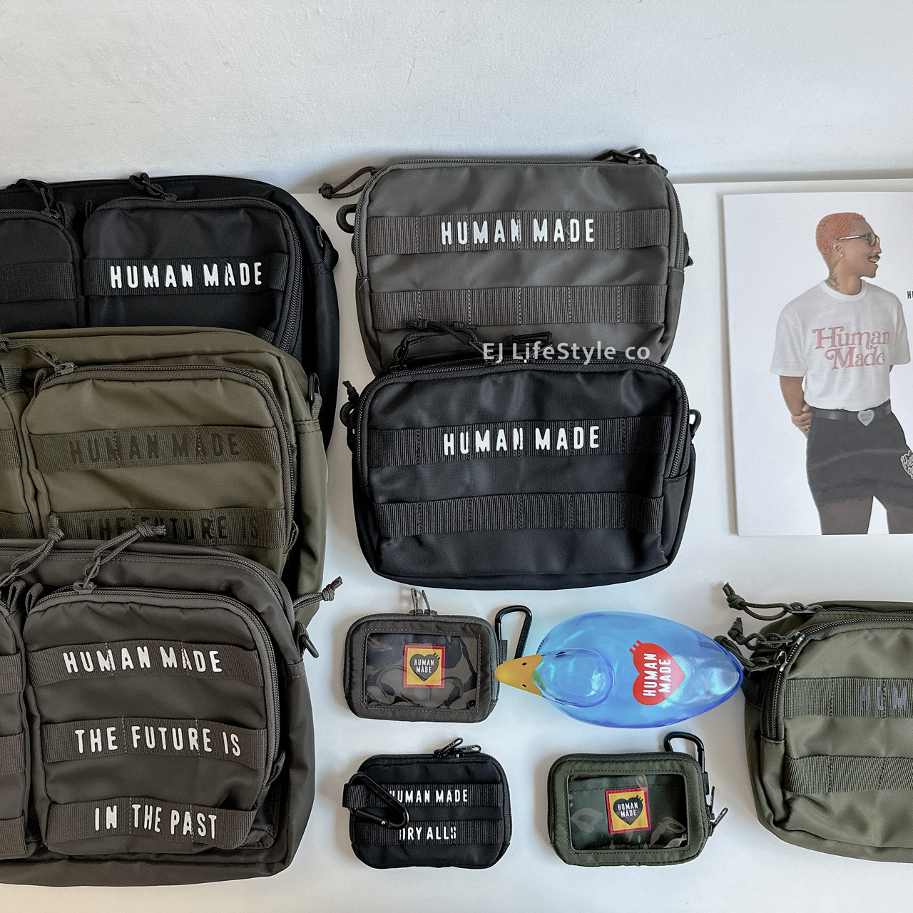 🇯🇵 HUMAN MADE 側背包 小包 零錢包 卡包 多夾層 / 現貨