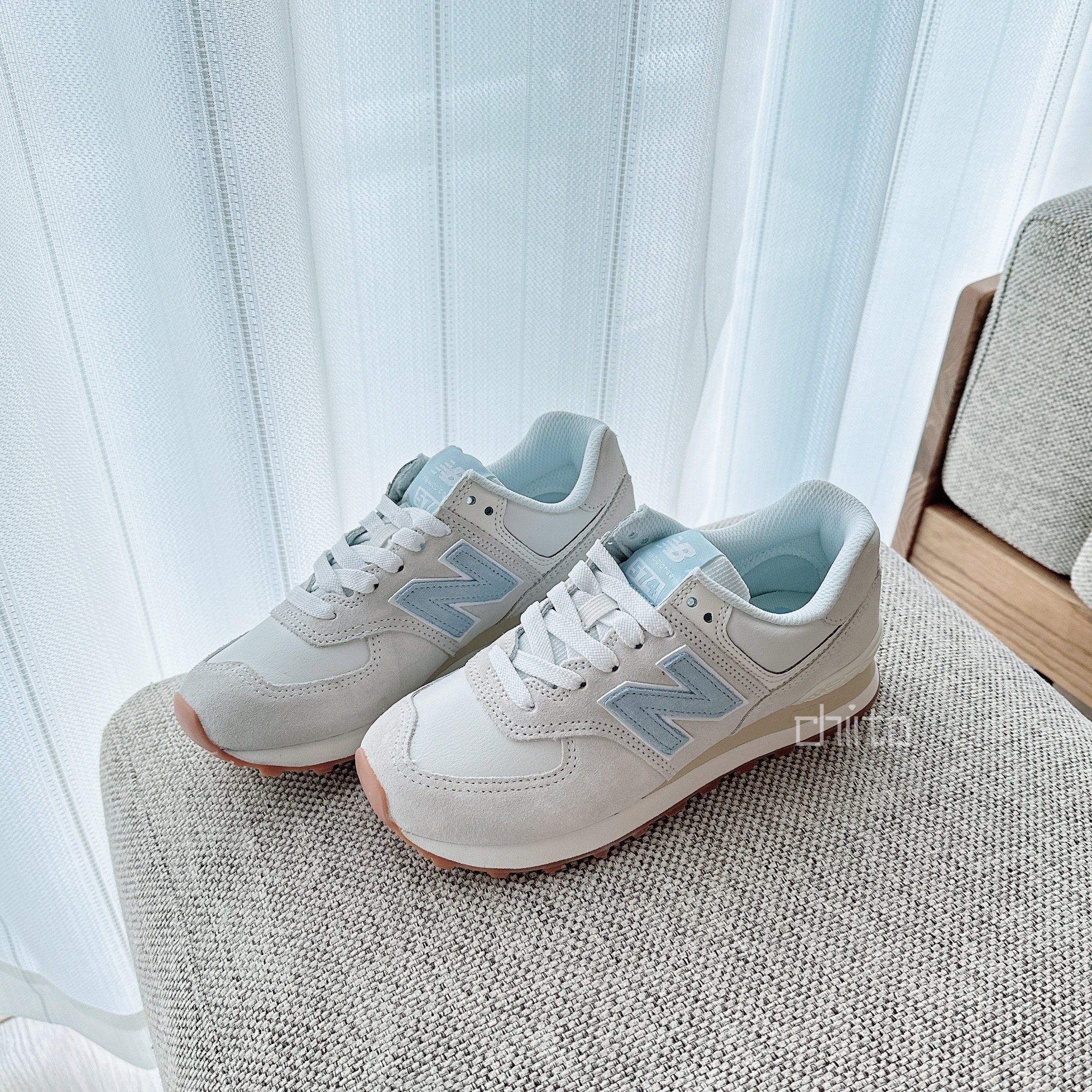 ┊New Balance WL574 雲朵藍