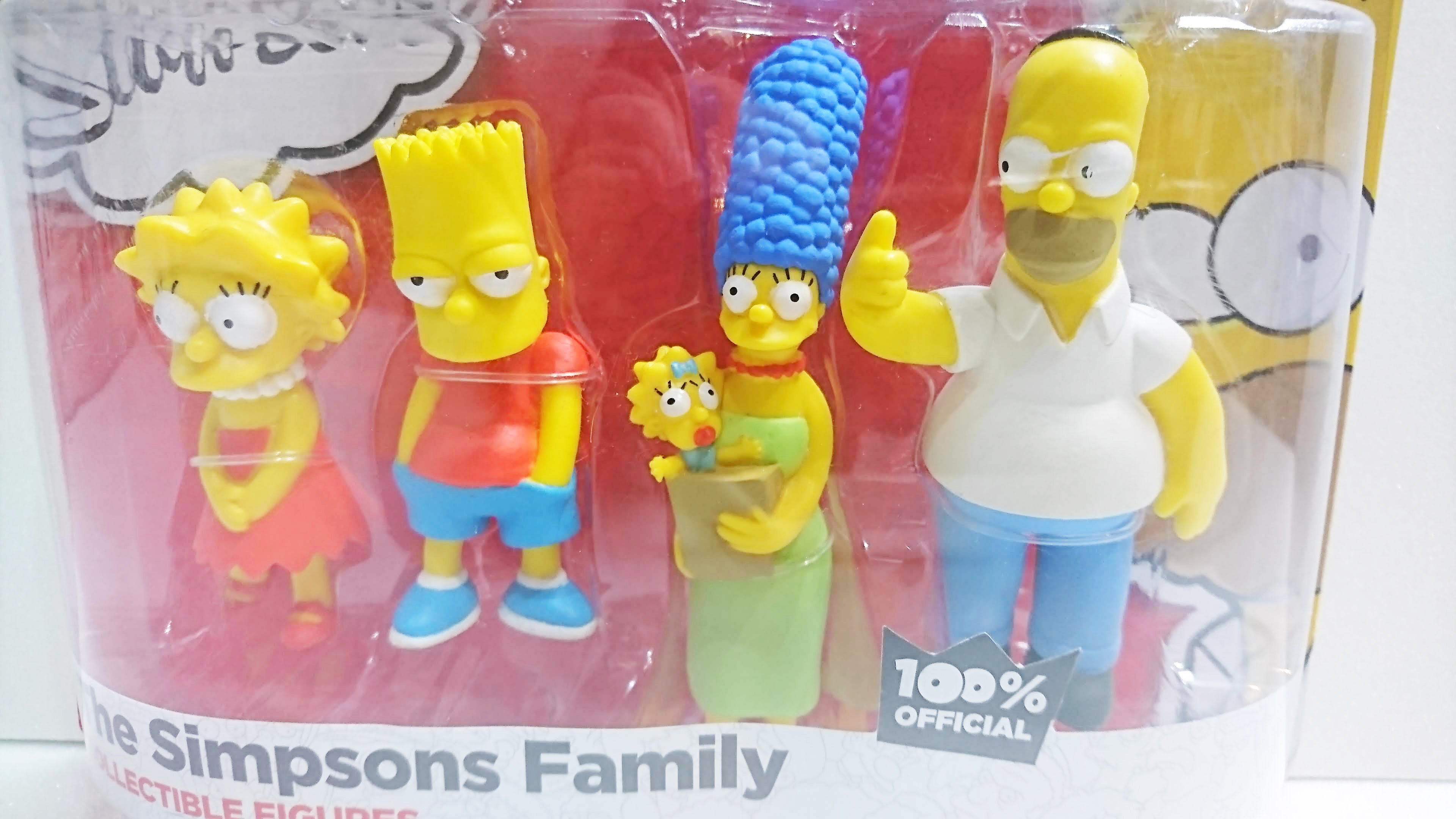 辛普森家庭全家福( 無拆封, 英國進口, 限量發售, 運費另+70 , 盡請把握)