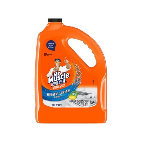 【莊臣】威猛先生 5合1廚房全效 檸檬4000ml