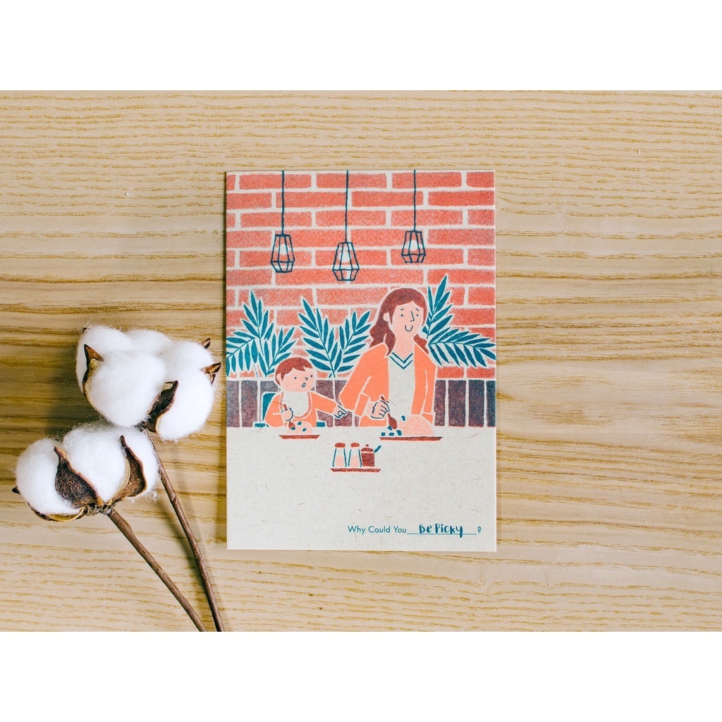 Why Could You Be Picky? 為甚麼你可以挑食？ 卡片｜InkSundae