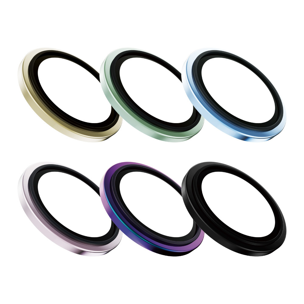 Sardine 沙丁魚系列 鈦合金AR防眩光藍寶石鏡頭保護貼 iPhone 15 / 15 Plus (雙鏡頭)