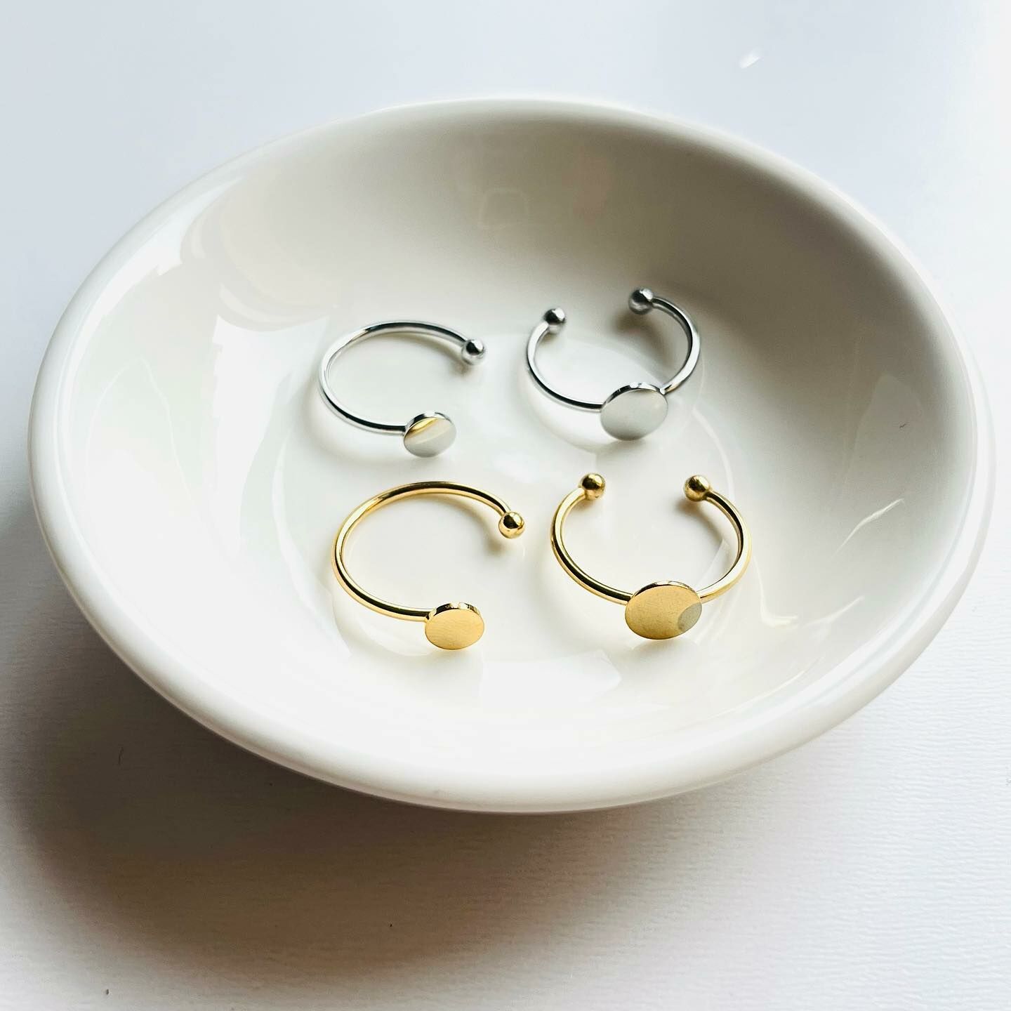 [原石] 水晶戒指 平面戒托