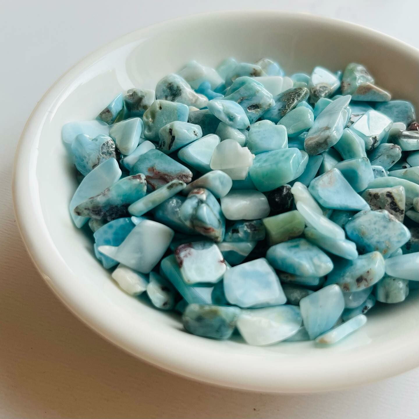 [原石] 亞特蘭提斯之石 拉利瑪海紋石 水晶碎石