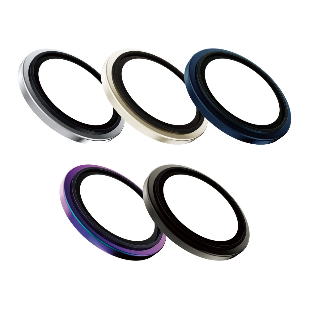 Sardine 沙丁魚系列 鈦合金AR防眩光藍寶石鏡頭保護貼 iPhone 15 Pro / 15 Pro Max (三鏡頭)