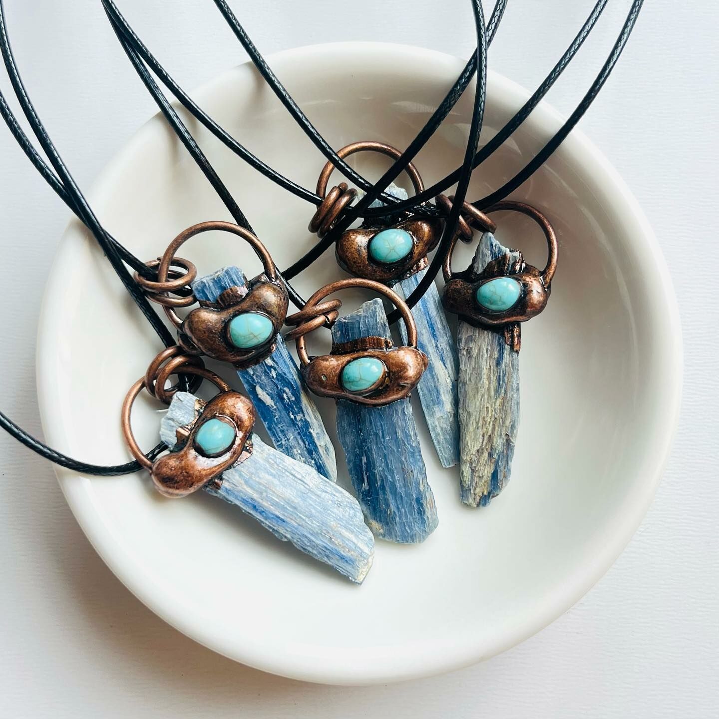 [原石] 藍晶石 水晶原礦項鍊