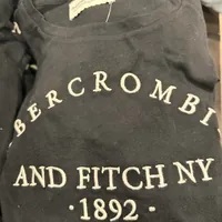 [S] A&F NY SHORT SLEEVE LADIES TEE,BLACK, 185-157-0136-900 (SAF35)