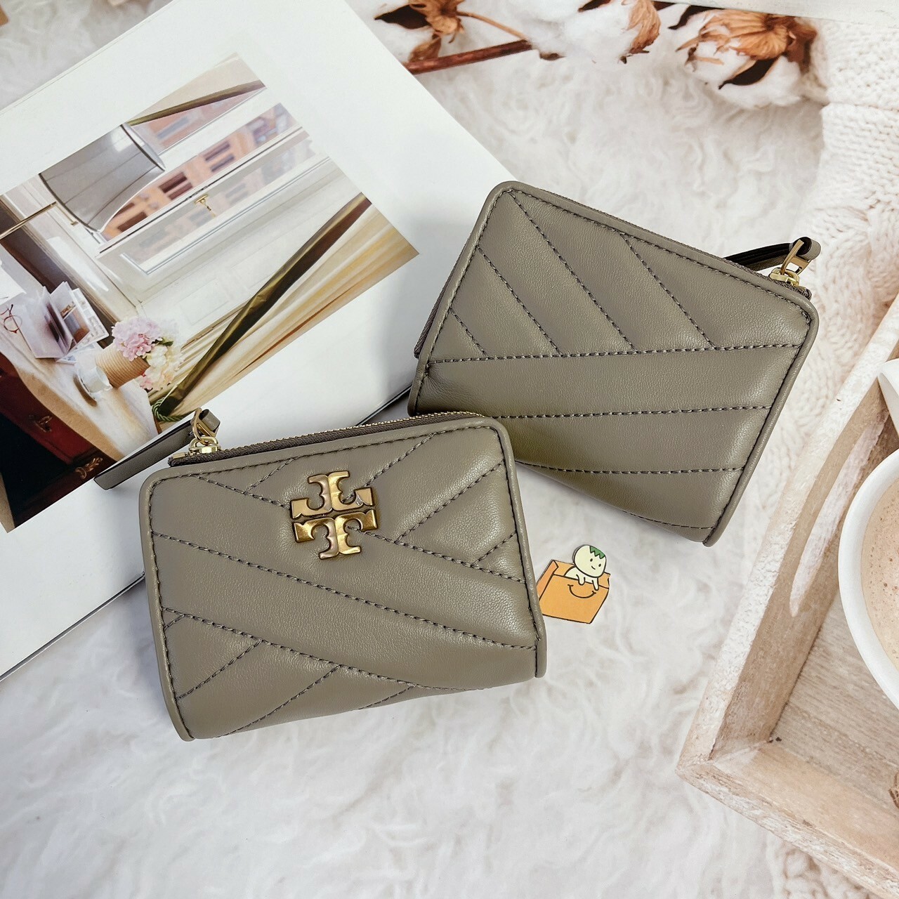 KIRA CHEVRON BI-FOLD WALLET