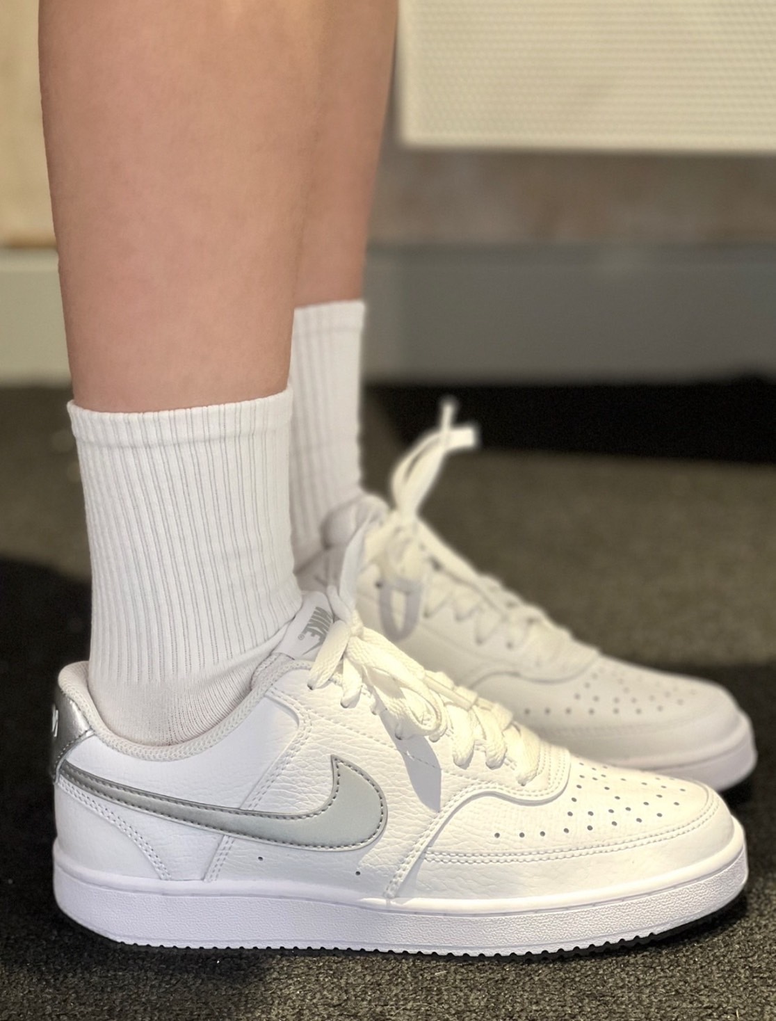 KTQ STORE ‧ Nike Court Vision Low "White Grey" 銀灰 CD5434-111