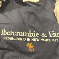 [S] A&F SHORT SLEEVE T-SHIRT,NAVY, 175-123-0162-022 (SAF37)