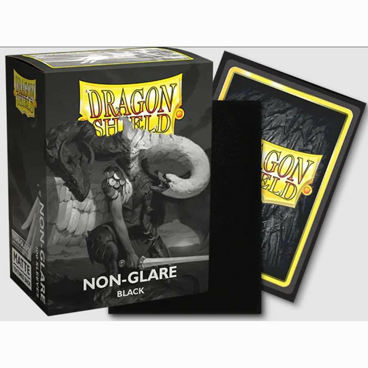 龍盾卡套 Dragon Shield: Non-Glare Matte Black Standard Size
