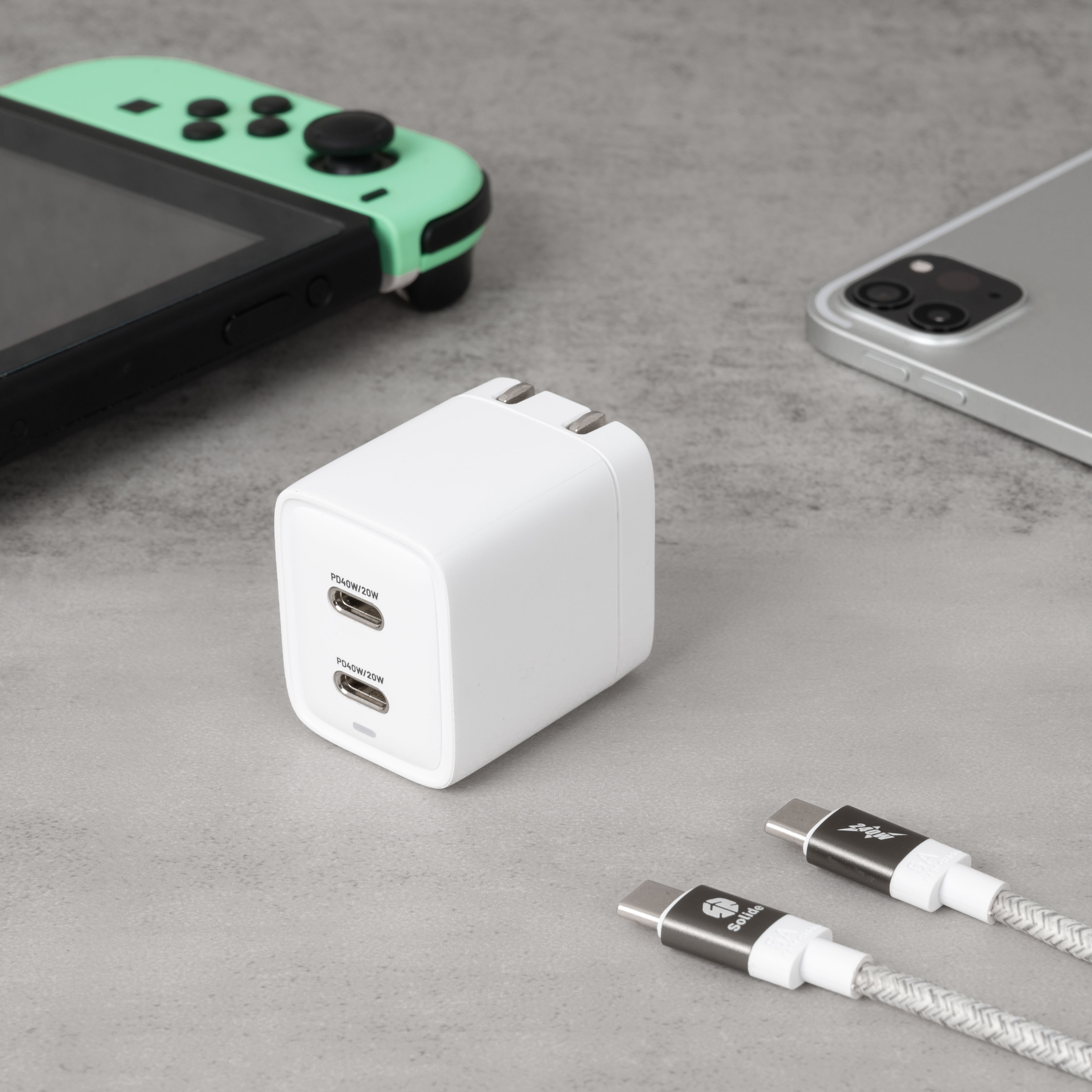 40W GaN氮化鎵超快速充電器