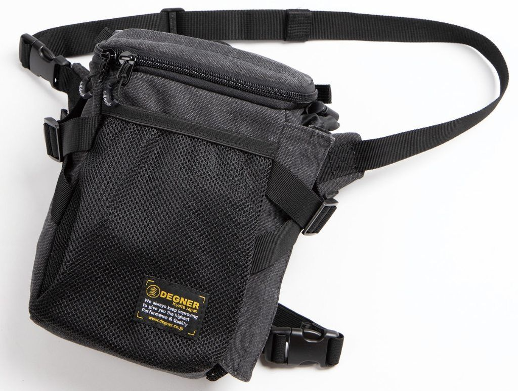 DEGNER NB-204 黑 腿包 棉質 休閒騎士包