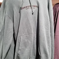 [S] A&F OVERSIZED HOODIE,GREEN, 175-122-0179-030[FINAL SALES] (SAF42)