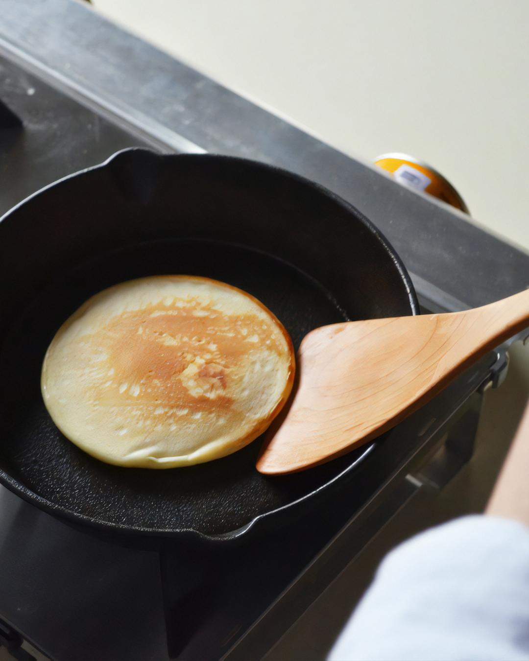 天然山櫻木 木 平頭鍋鏟(煎用)｜SALIU