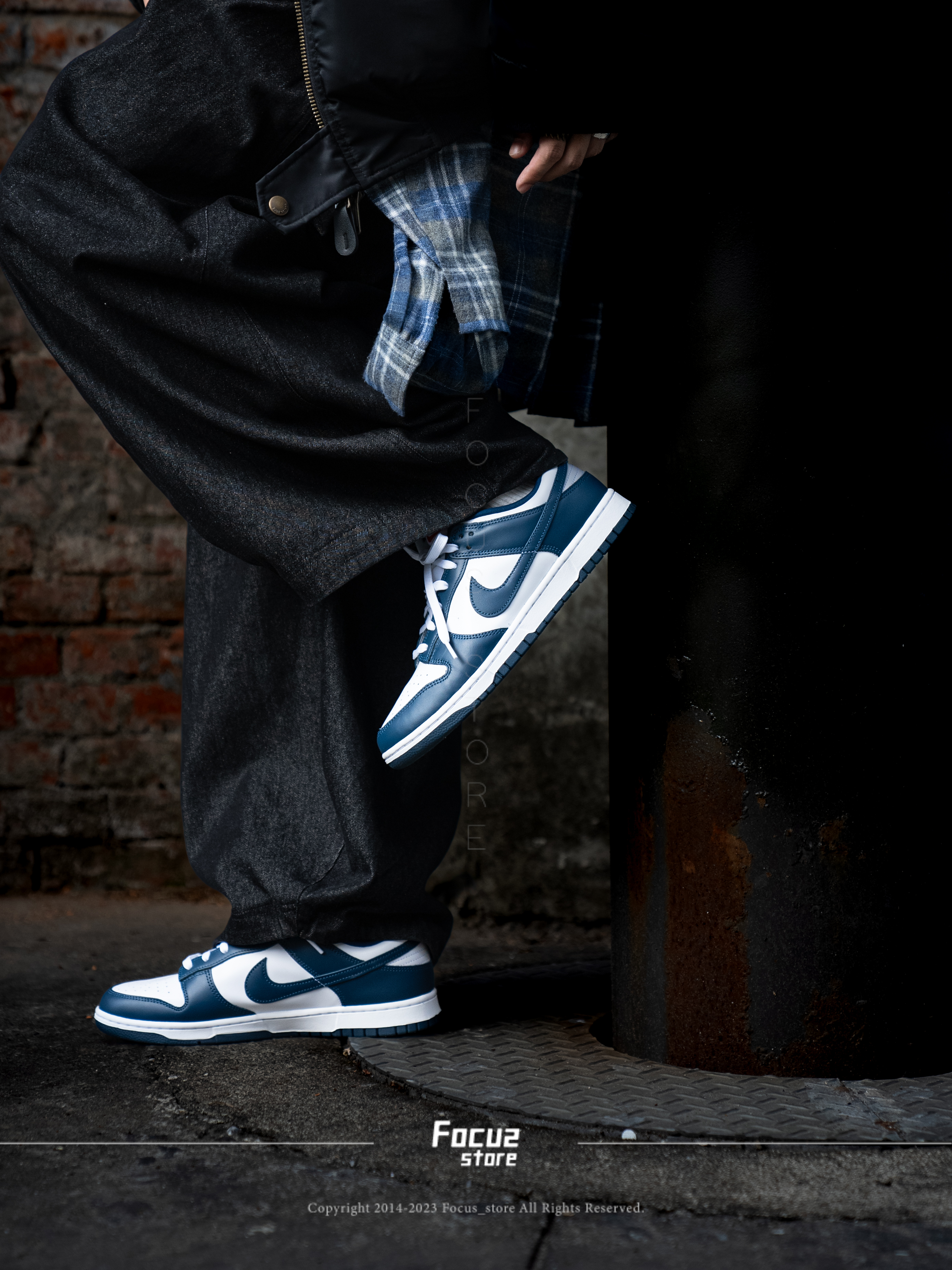 【Focus Store】現貨秒發 Nike Dunk Low "Valerian Blue" 藏青白 DD1391-400