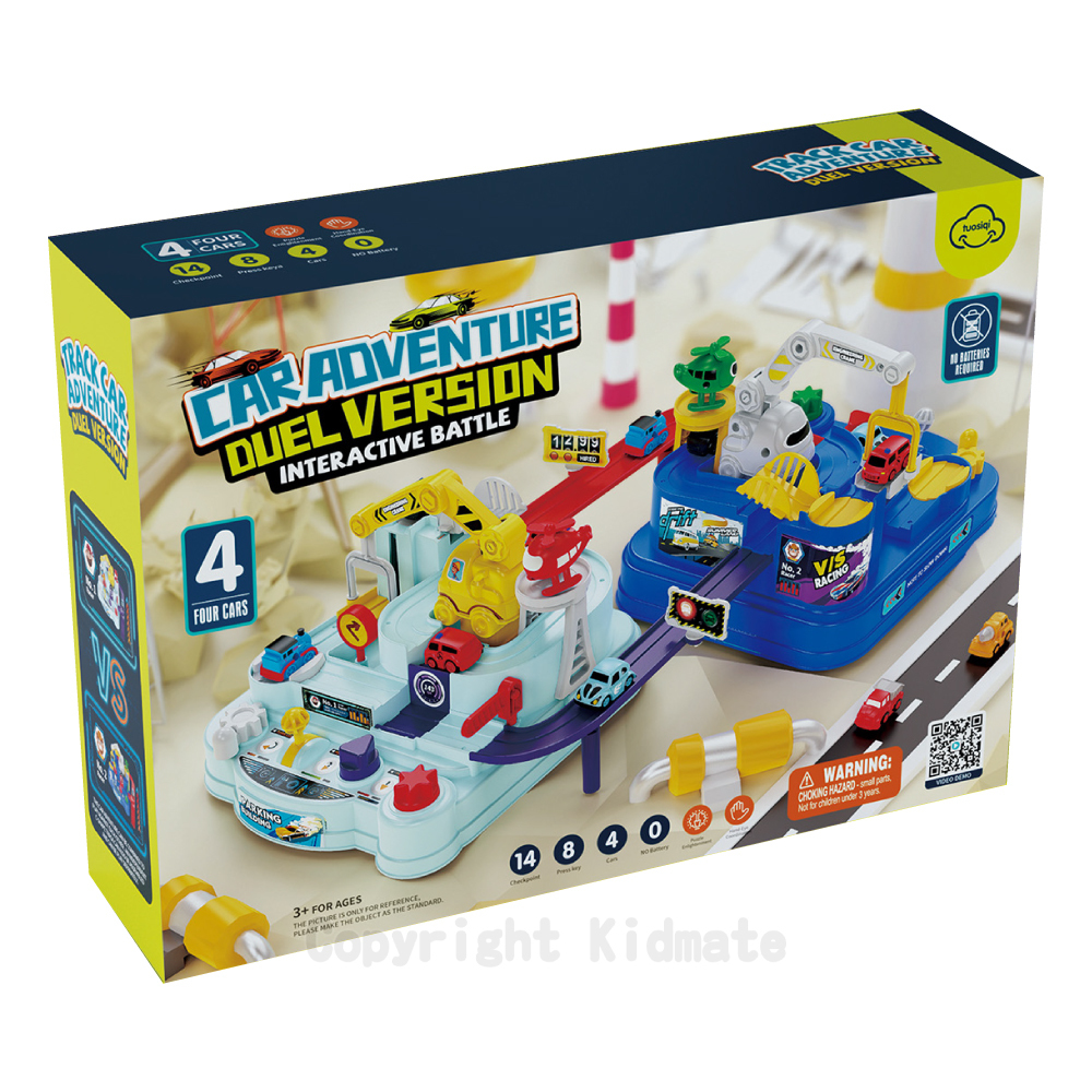 《 KIDMATE 》 雙人闖關大冒險(附車)