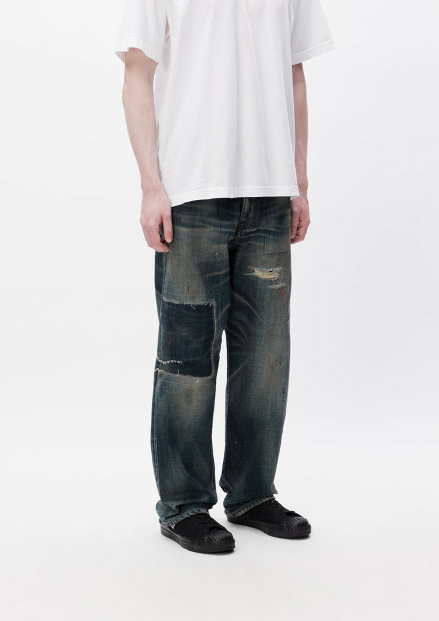 NEIGHBORHOOD FW23 SAVAGE DENIM DP BASIC PANTS | INDIGO