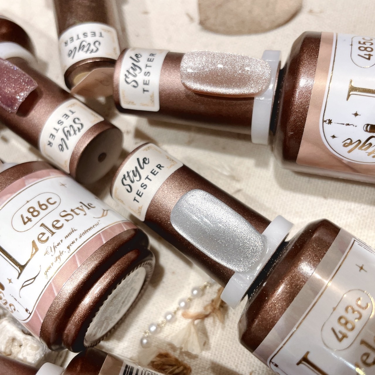 【Lele Style】莉莉膠-甜蜜摯友(貓眼) 483-488