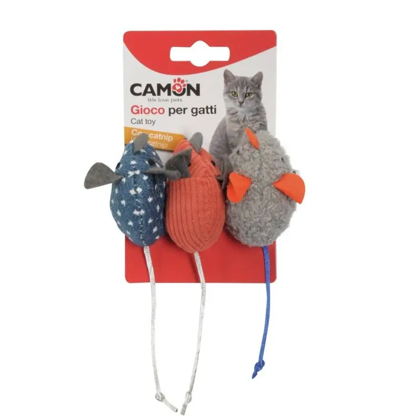 Camon 貓草老鼠公仔