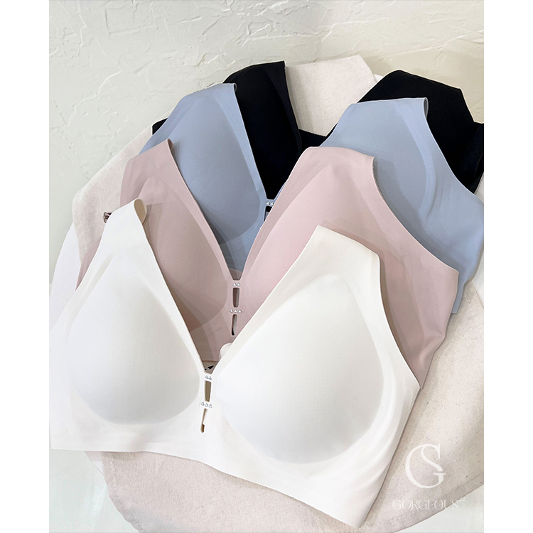 G1149 現貨「 果凍無痕法式深V內衣」