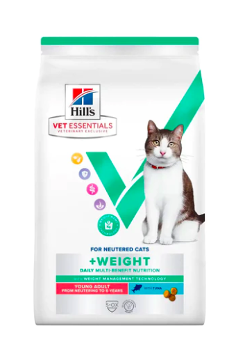 Hill's - 獸醫保健食品 -成貓絕育配方(吞拿魚味)  (3公斤)  607461