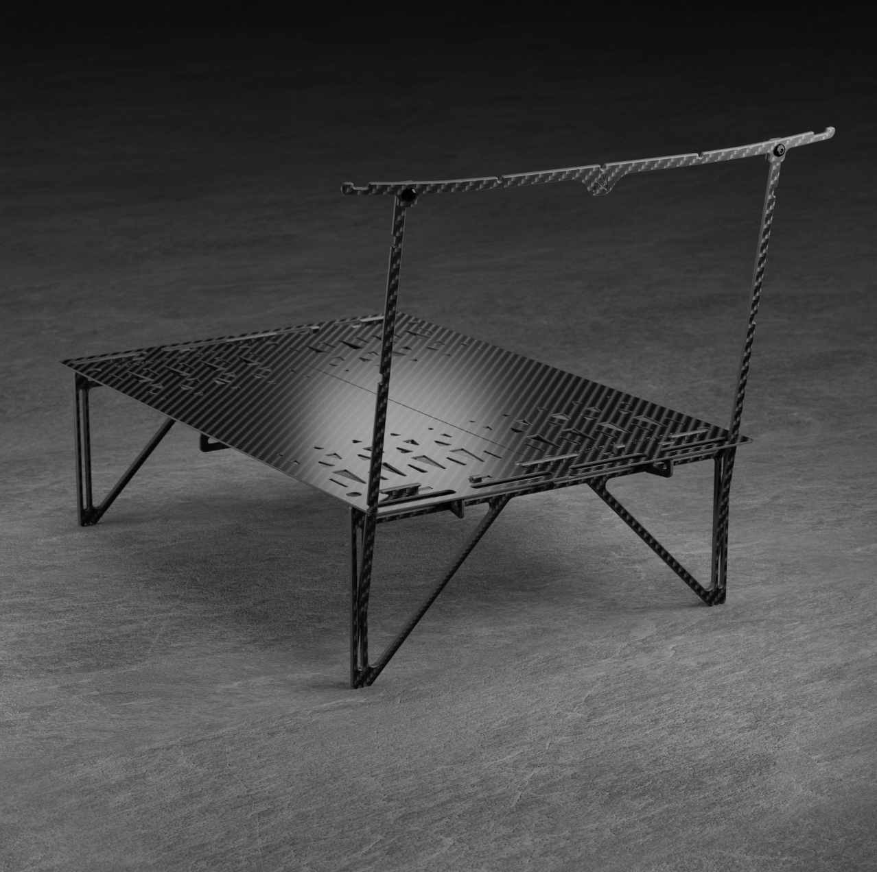 Mount Dimension Hanging Rack of The Dimension Plate 超輕量碳纖維營枱掛鉤