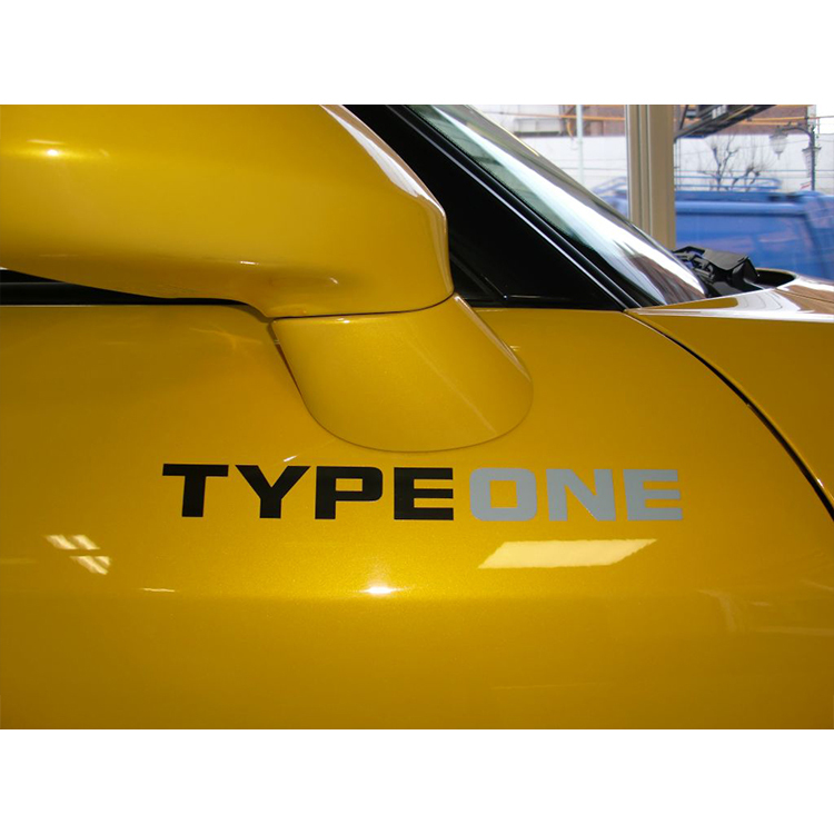 SPOON SPORTS TYPEONE LOGO 貼紙 H25mm x W250mm