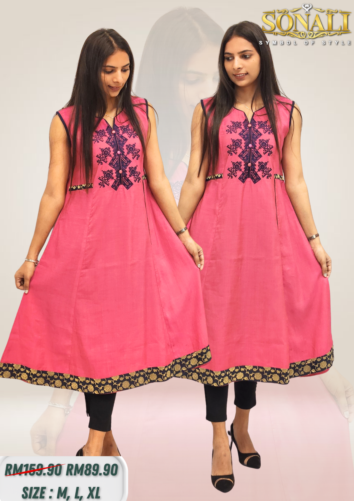 Sonali Premier Quality Modern Women's Top Tradational Indian Top