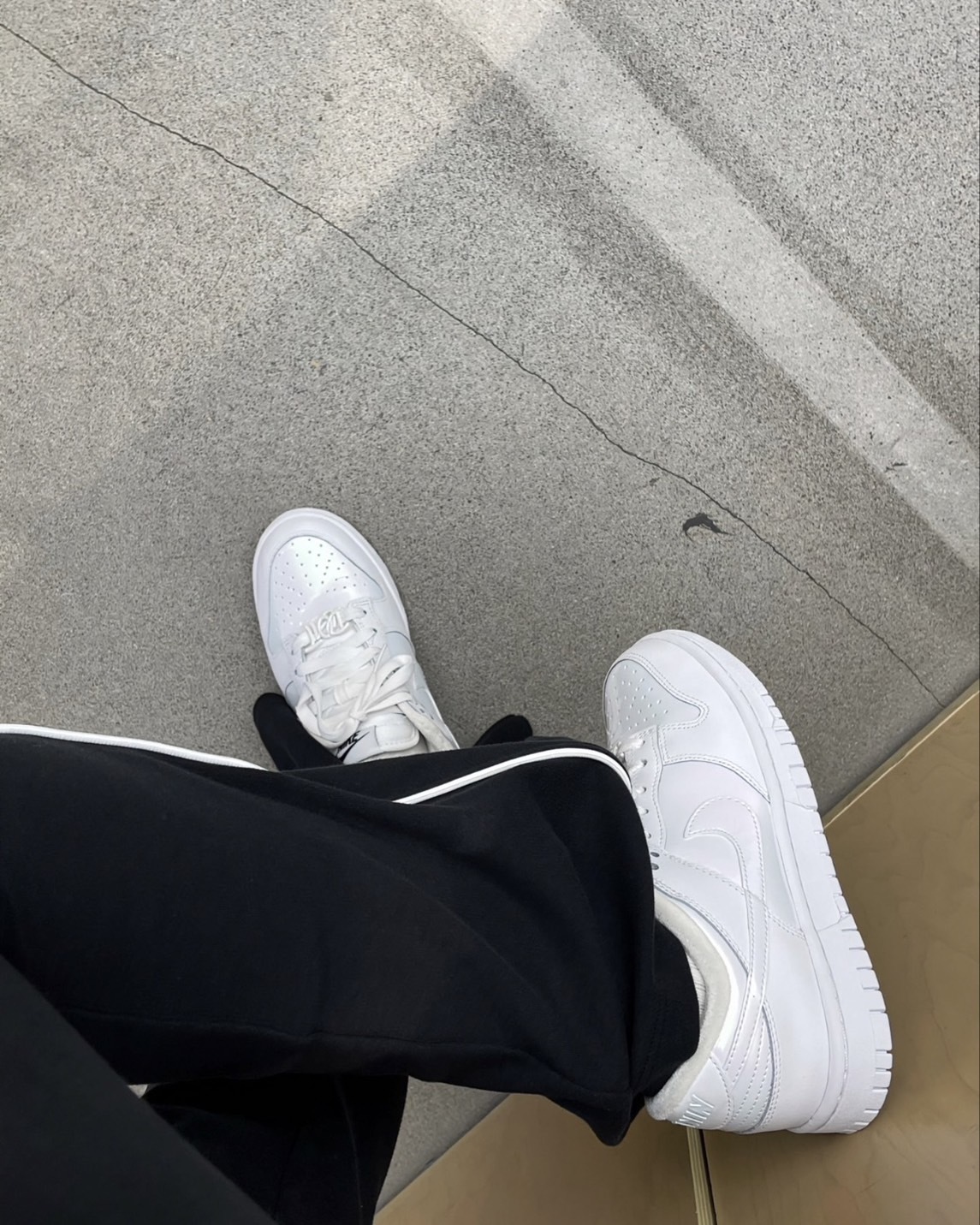 KTQ STORE ‧ Nike Dunk Low "Just Do It White" 珠光白 FD8683-100