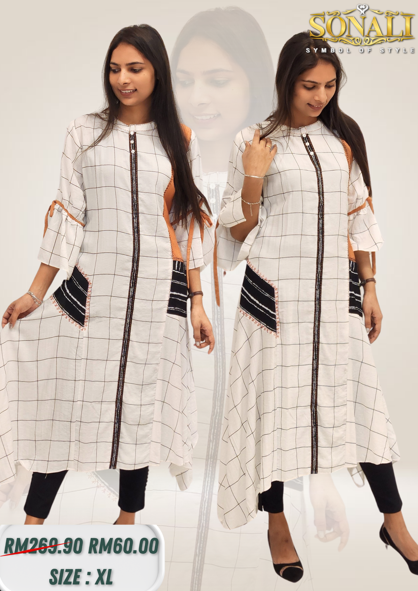 Sonali Premier Quality Modern Women's Top Tradational Indian Top