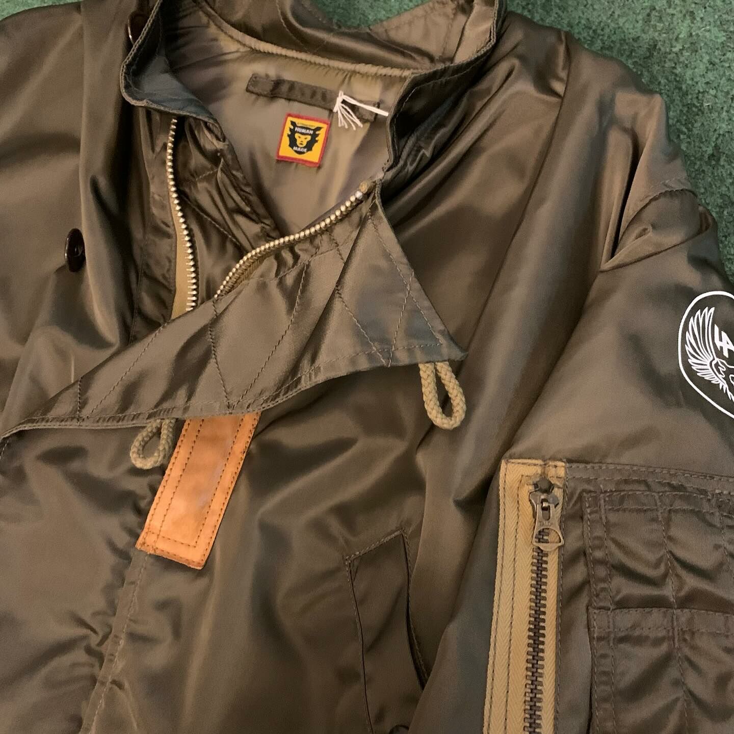 LAST SALE: HUMAN MADE NA-1 JACKET - OLIVE SIZE L IN STOCK NOW (現貨發售中)