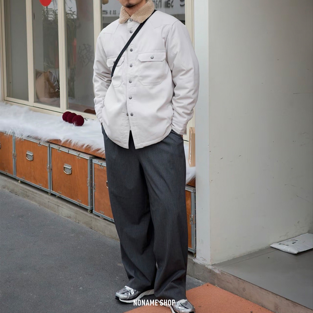 NIKE SB 法蘭絨 小勾 翻領 外套 兩色 (男款)