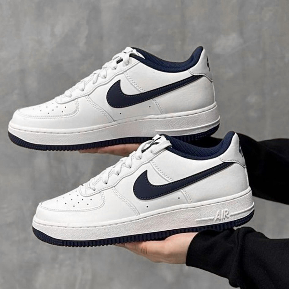 Nike Air Force 1 Low (GS) 海軍藍 藍白 FV5948-104