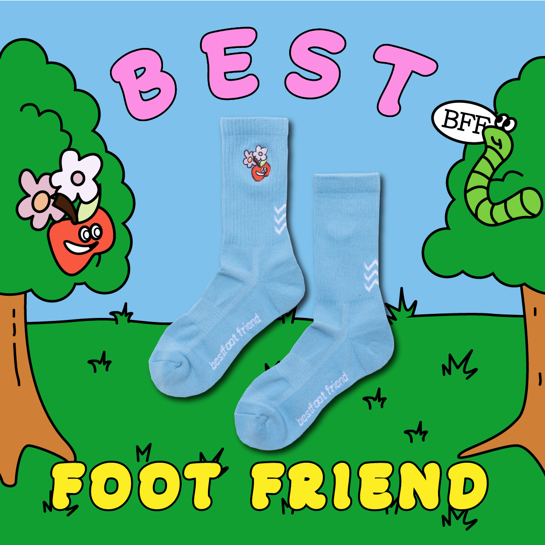 Apple & Worm 蘋果與蟲_SKY BLUE_BF23019