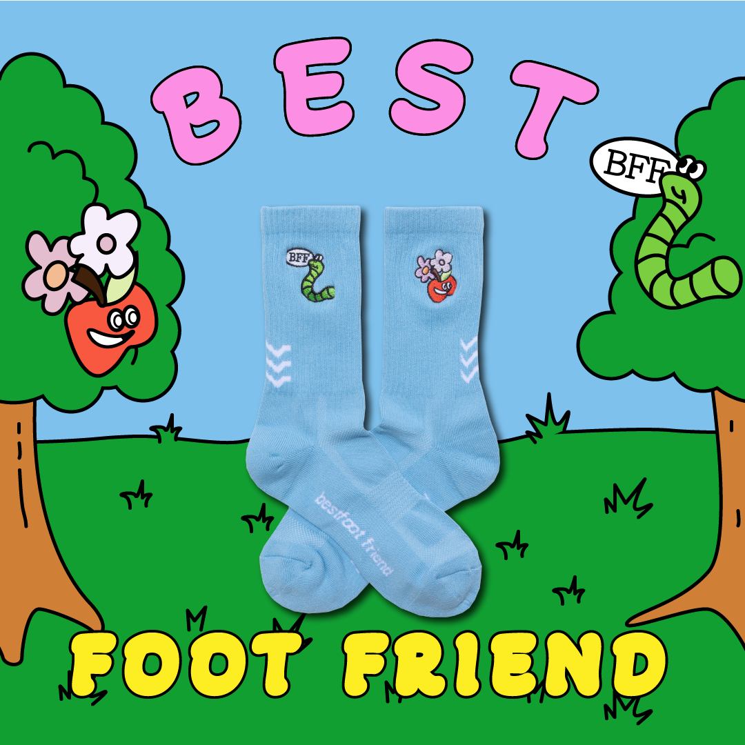 Apple & Worm 蘋果與蟲_SKY BLUE_BF23019