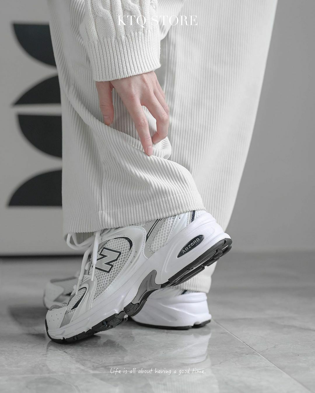 KTQ STORE ‧ New Balance 530 "Grey Matter" 白銀 MR530LG