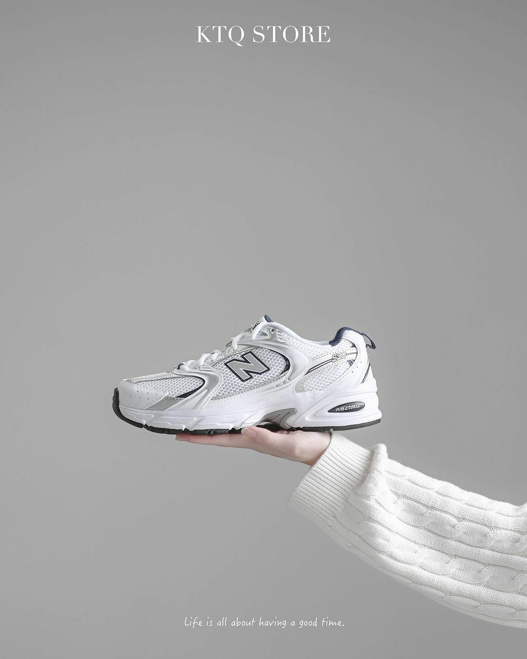 KTQ STORE ‧ New Balance 530 "Grey Matter" 白銀 MR530LG