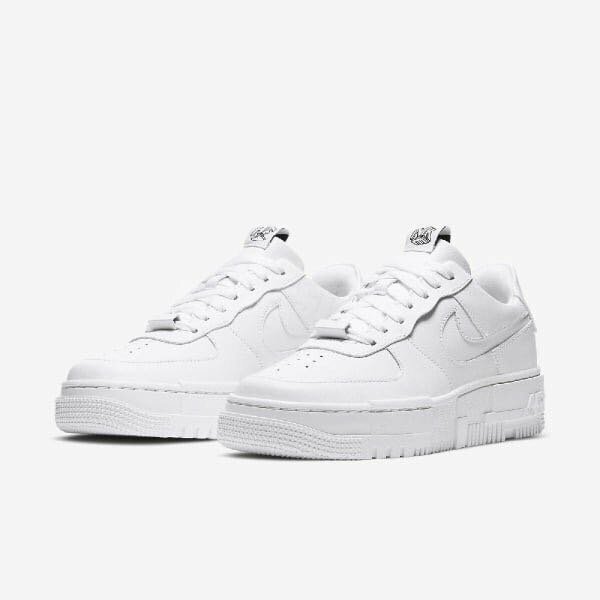 KTQ STORE ‧ NIKE AIR FORCE 1 PIXEL 像素 解構 全白 白 AF1 CK6649-100
