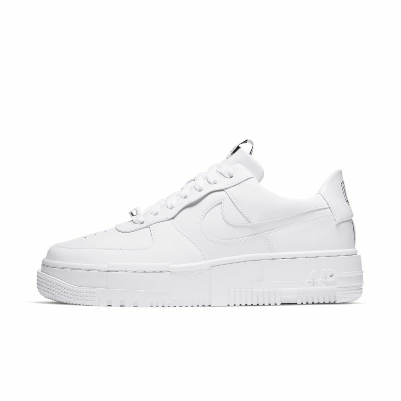 KTQ STORE ‧ NIKE AIR FORCE 1 PIXEL 像素 解構 全白 白 AF1 CK6649-100