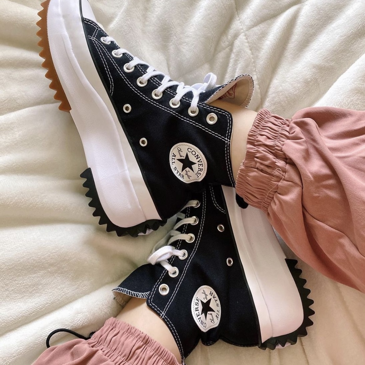 【現貨】Converse x JW Anderson Run Star Hike 平民版 厚底 聯名 黑