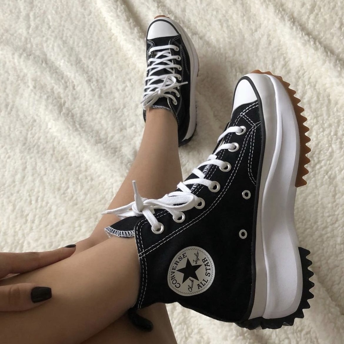 【現貨】Converse x JW Anderson Run Star Hike 平民版 厚底 聯名 黑