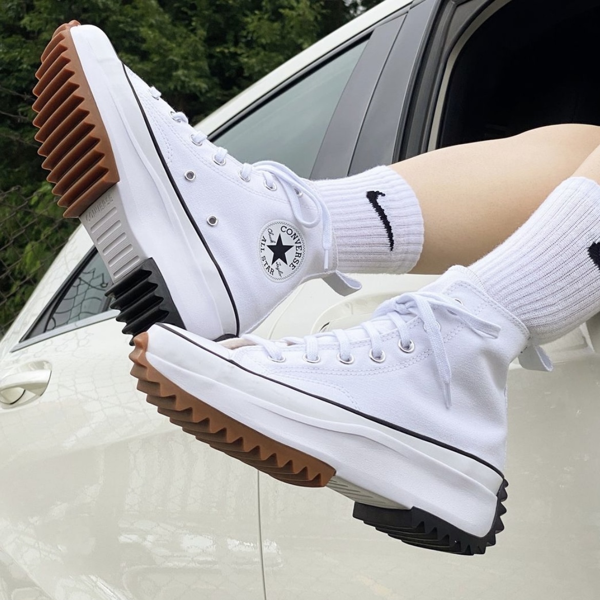 【現貨】Converse x JW Anderson Run Star Hike 平民版 厚底 聯名 白