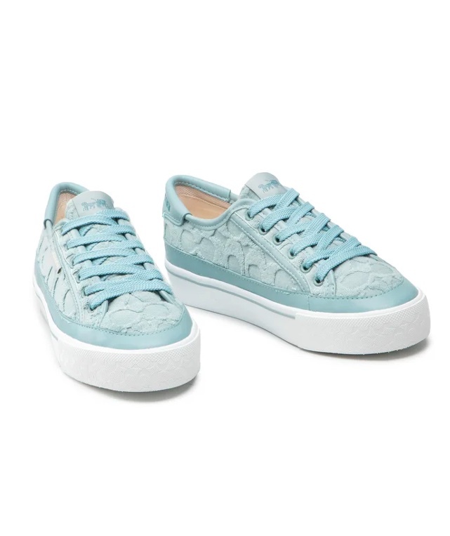 COACH Citysole Platform CA499 網球鞋 (海藍色)